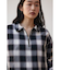 オンブレチェックチュニック