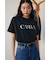 メタリックロゴTシャツ