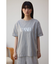 メタリックロゴTシャツ