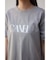 メタリックロゴTシャツ