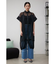 メッシュロングシャツブルゾン