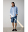 テックリネン7分袖シャツ