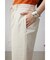 リネンミックスストレッチパンツ