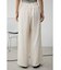 プリーツリラックスワイドパンツ