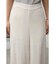 プリーツリラックスワイドパンツ