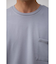 ステッチデザインポケットTシャツ
