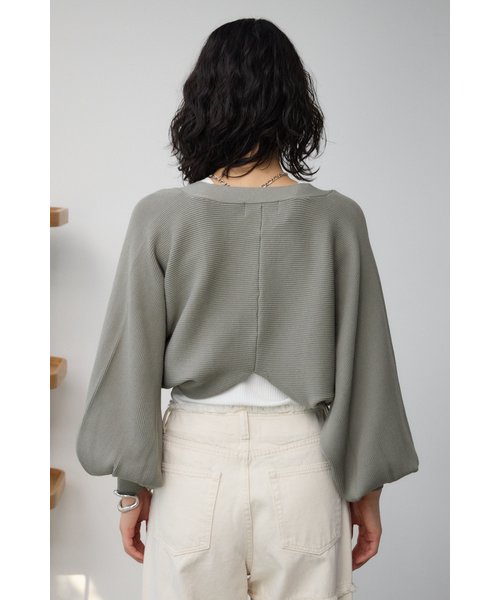 ショートニットボレロ