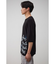 ペイントグラフィックニットトップス