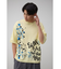 ペイントグラフィックニットトップス