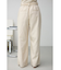 ロープベルトワイドパンツ