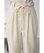 ロープベルトワイドパンツ