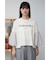 ボリュームスリーブドッキングTシャツ
