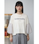 ボリュームスリーブドッキングTシャツ