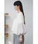 ボリュームスリーブドッキングTシャツ