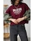 ボリュームスリーブドッキングTシャツ
