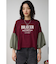 ボリュームスリーブドッキングTシャツ