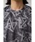 総柄パイルビッグTシャツ
