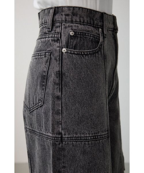 ケミカルウォッシュワイドカーゴデニム｜アズールバイマウジーの