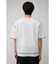 ブランケットステッチ半袖ニット