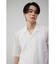シアー開襟シャツ