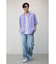 シアー開襟シャツ