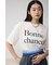 ボクシーシルエットロゴTシャツ