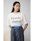 ボクシーシルエットロゴTシャツ