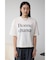ボクシーシルエットロゴTシャツ