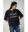 ボクシーシルエットロゴTシャツ