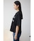 ボクシーシルエットロゴTシャツ