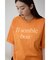 ボクシーシルエットロゴTシャツ