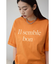 ボクシーシルエットロゴTシャツ