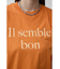 ボクシーシルエットロゴTシャツ