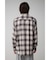 オンブレーチェックシャツ