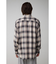 オンブレーチェックシャツ
