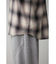 オンブレーチェックシャツ