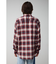 オンブレーチェックシャツ