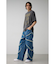AZUL DENIMフリンジワイド