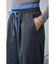 ダブルウエストタックパンツ