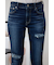 AZUL DENIM リペアスキニーデニム