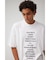 ロゴグラフィック5分袖Ｔシャツ