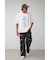ロゴグラフィック5分袖Ｔシャツ