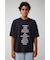 ロゴグラフィック5分袖Ｔシャツ
