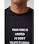 ロゴグラフィック5分袖Ｔシャツ