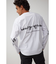 AZULBYMOUSSYバックロゴロンTEE