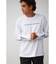 AZULBYMOUSSYバックロゴロンTEE