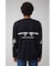AZULBYMOUSSYバックロゴロンTEE