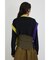 【PLUS】カラーブロックレイヤードセットニット