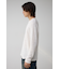 起毛スラブ長袖トップス
