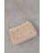 フェイクファーフラップバッグ